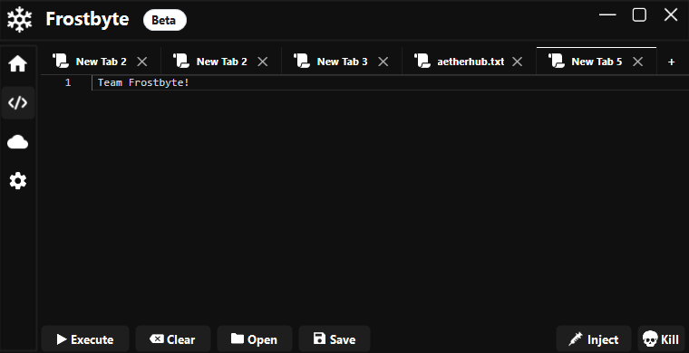 FrostByte Executor Interface